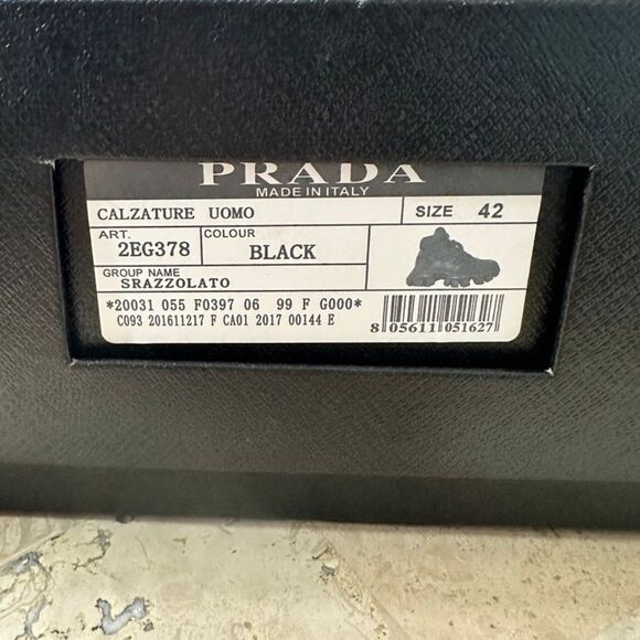 Prada Cloudbust Thunder high-top sneakers - Picture 7 of 7